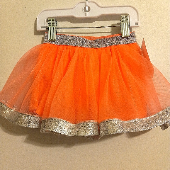 Little Girls Mesh Party Skirt - Picture 1 of 4